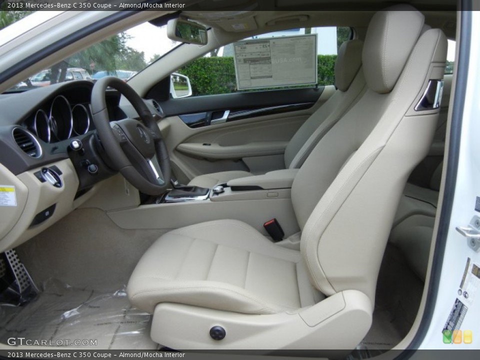 Almond/Mocha Interior Prime Interior for the 2013 Mercedes-Benz C 350 Coupe #68909631