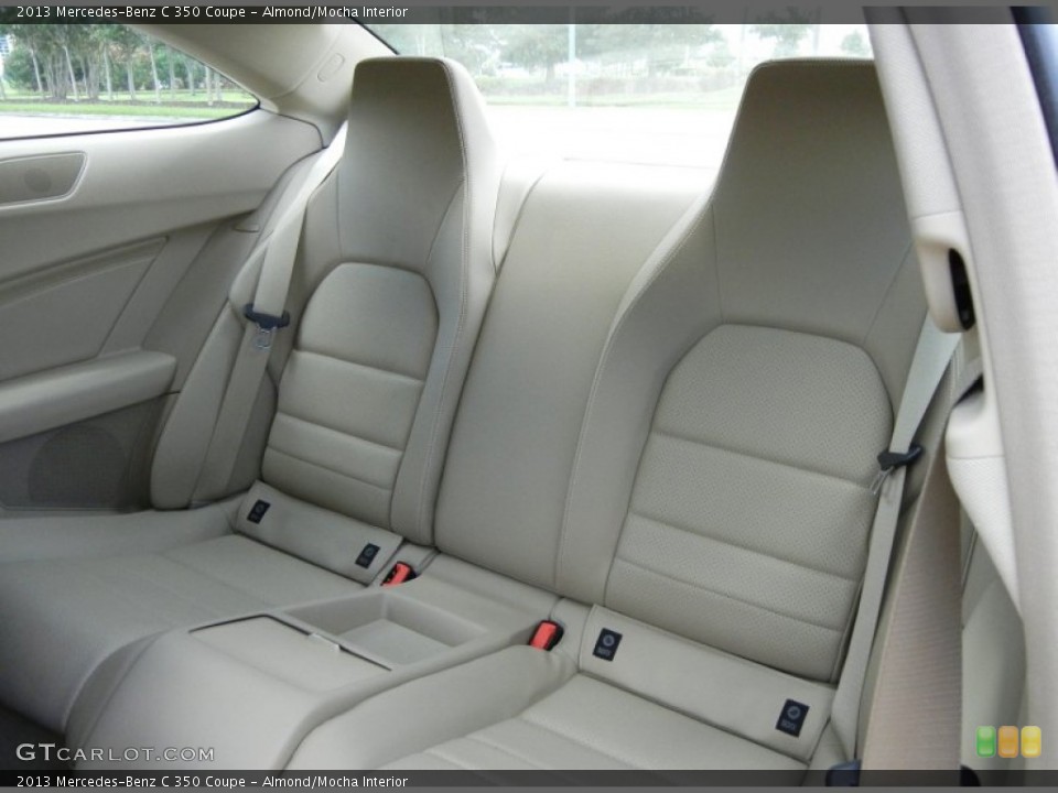 Almond/Mocha Interior Rear Seat for the 2013 Mercedes-Benz C 350 Coupe #68909640