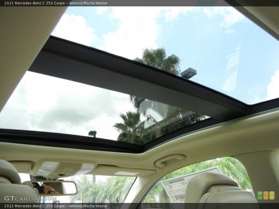 Almond/Mocha Interior Sunroof for the 2013 Mercedes-Benz C 350 Coupe #68909649