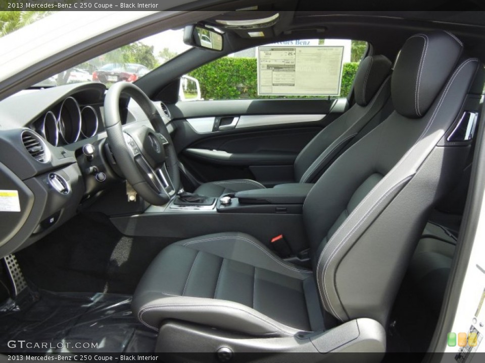 Black Interior Photo for the 2013 Mercedes-Benz C 250 Coupe #68909748