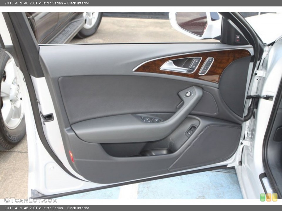 Black Interior Door Panel for the 2013 Audi A6 2.0T quattro Sedan #68909919