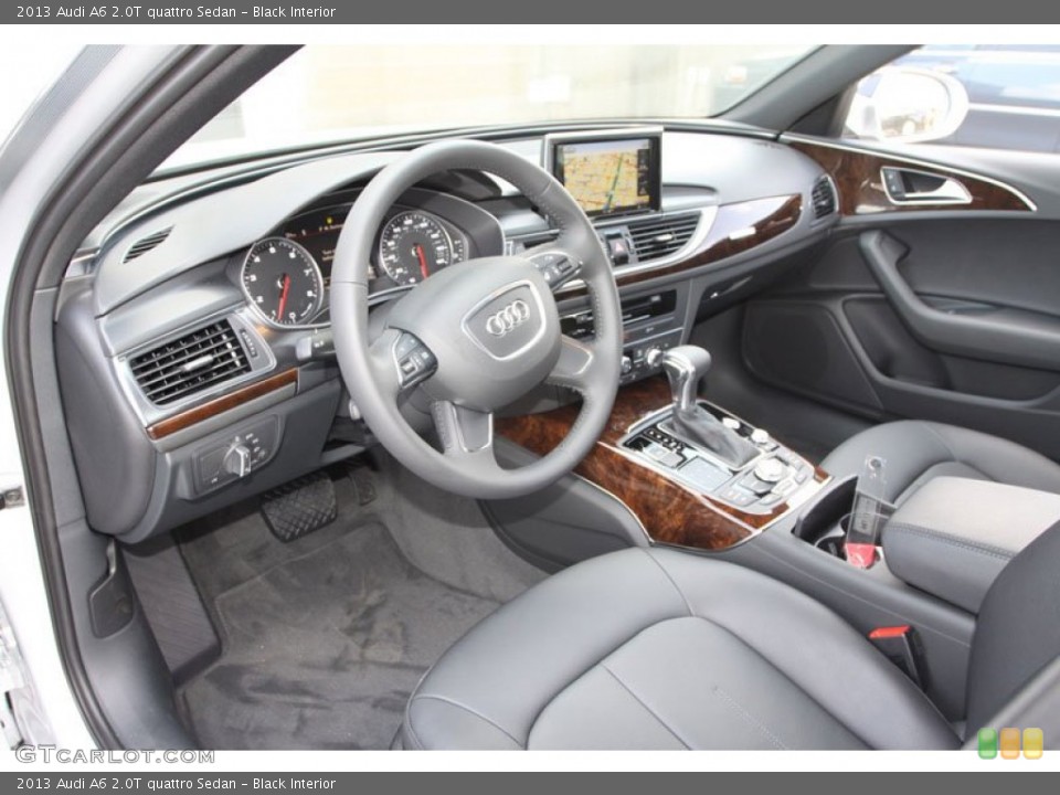 Black Interior Prime Interior for the 2013 Audi A6 2.0T quattro Sedan #68909928
