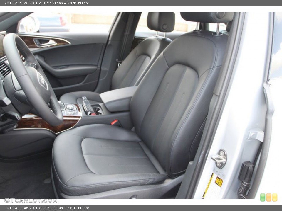 Black Interior Front Seat for the 2013 Audi A6 2.0T quattro Sedan #68909937