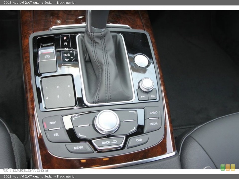 Black Interior Controls for the 2013 Audi A6 2.0T quattro Sedan #68910000