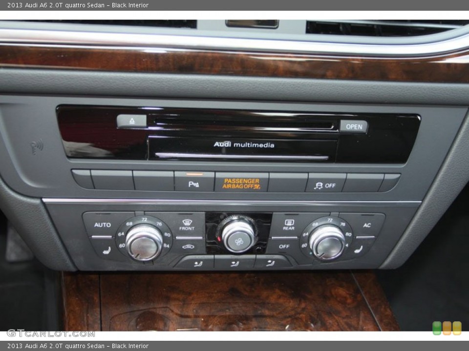 Black Interior Controls for the 2013 Audi A6 2.0T quattro Sedan #68910009