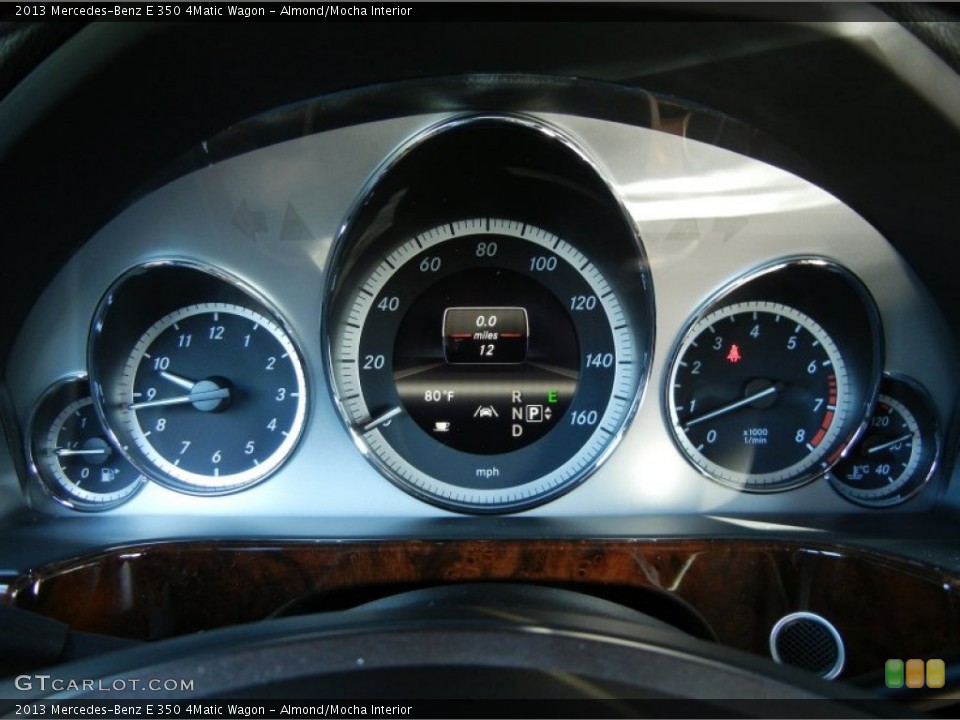 Almond/Mocha Interior Gauges for the 2013 Mercedes-Benz E 350 4Matic Wagon #68910129