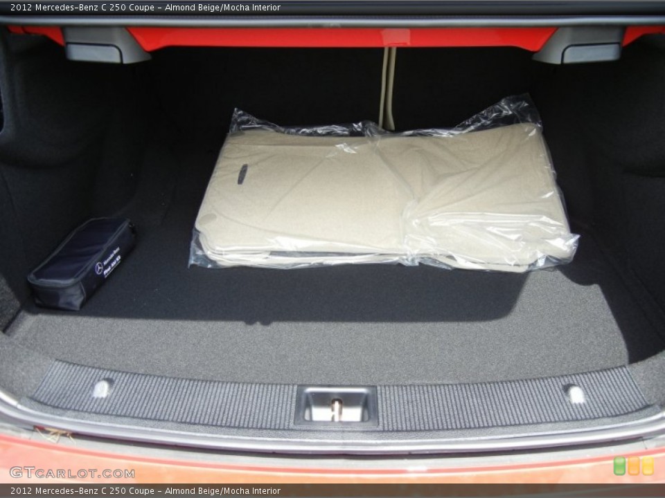 Almond Beige/Mocha Interior Trunk for the 2012 Mercedes-Benz C 250 Coupe #68910474