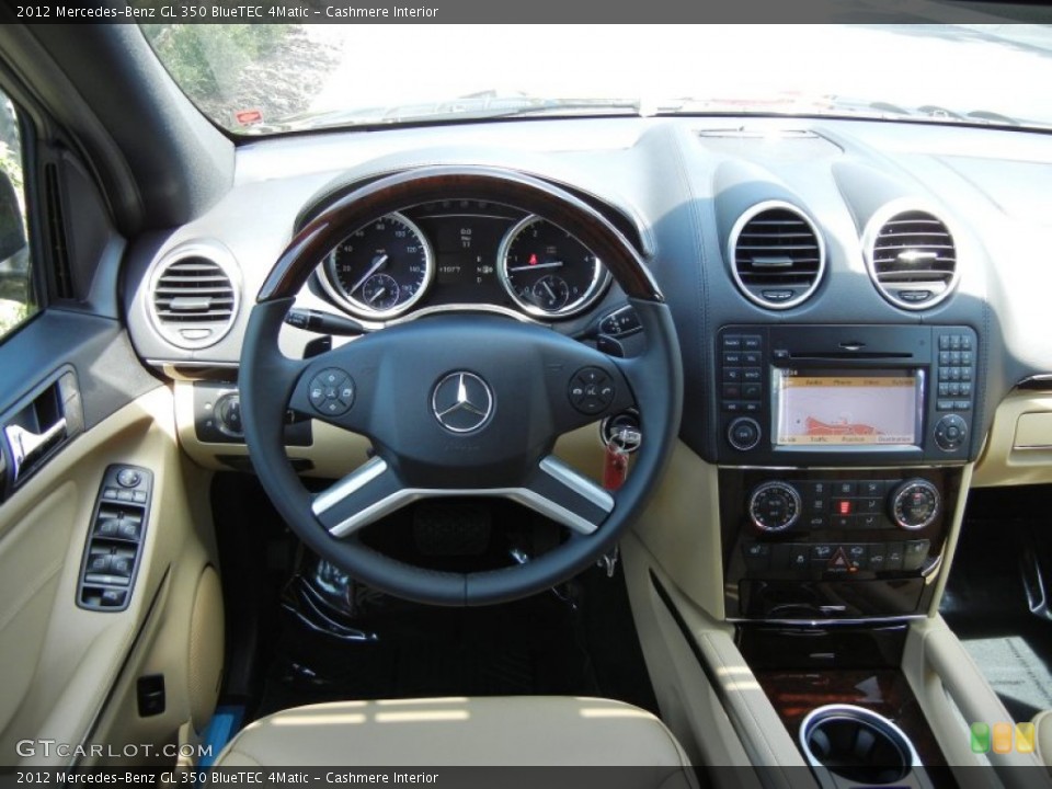 Cashmere Interior Dashboard for the 2012 Mercedes-Benz GL 350 BlueTEC 4Matic #68910687