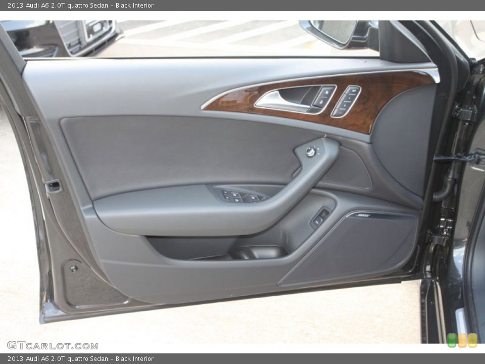 Black Interior Door Panel for the 2013 Audi A6 2.0T quattro Sedan #68910957