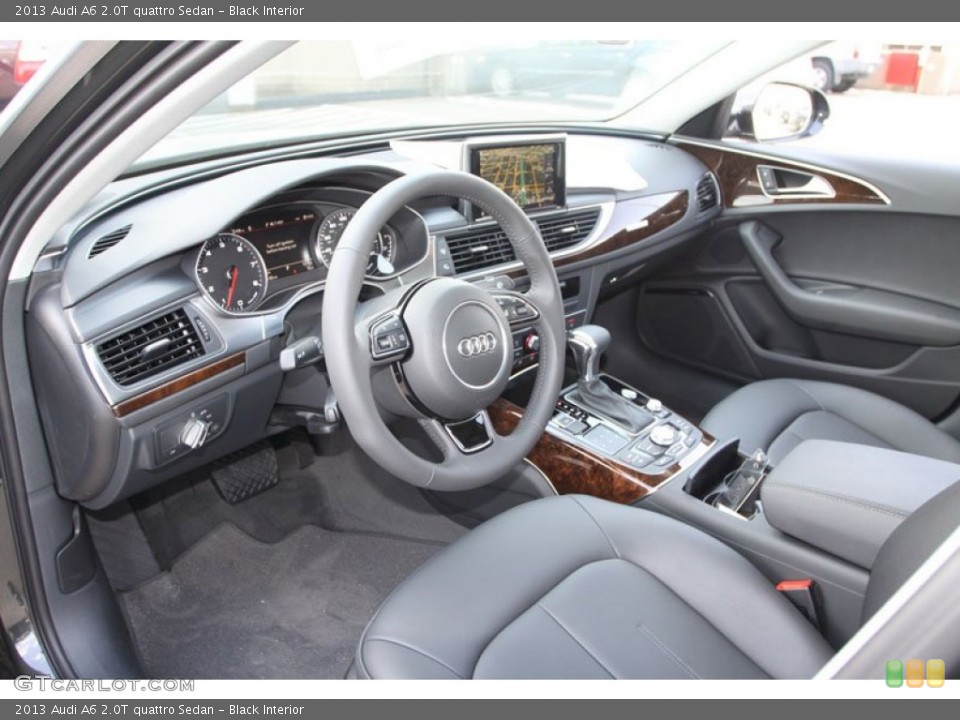 Black Interior Prime Interior for the 2013 Audi A6 2.0T quattro Sedan #68910966