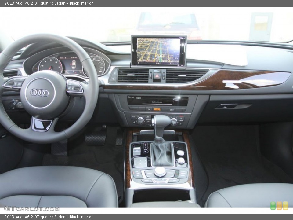 Black Interior Dashboard for the 2013 Audi A6 2.0T quattro Sedan #68911002
