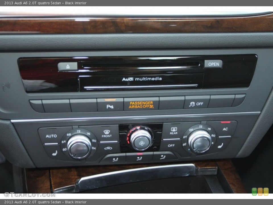 Black Interior Controls for the 2013 Audi A6 2.0T quattro Sedan #68911041