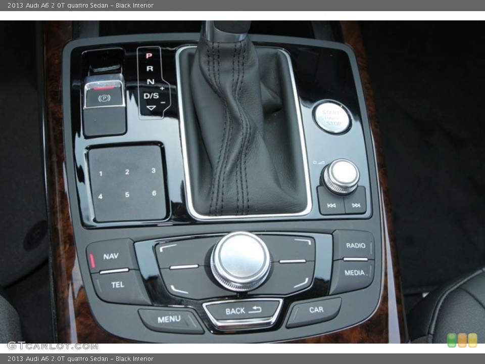 Black Interior Controls for the 2013 Audi A6 2.0T quattro Sedan #68911050