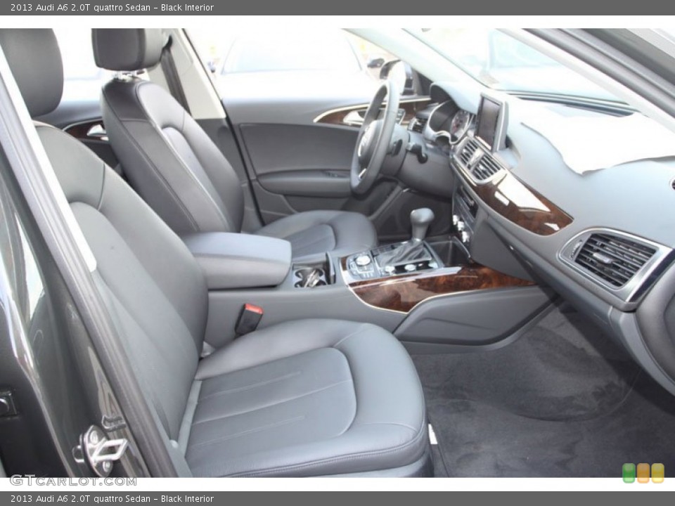 Black Interior Front Seat for the 2013 Audi A6 2.0T quattro Sedan #68911098