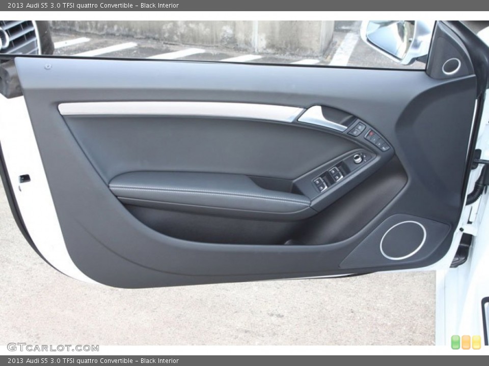 Black Interior Door Panel for the 2013 Audi S5 3.0 TFSI quattro Convertible #68911227