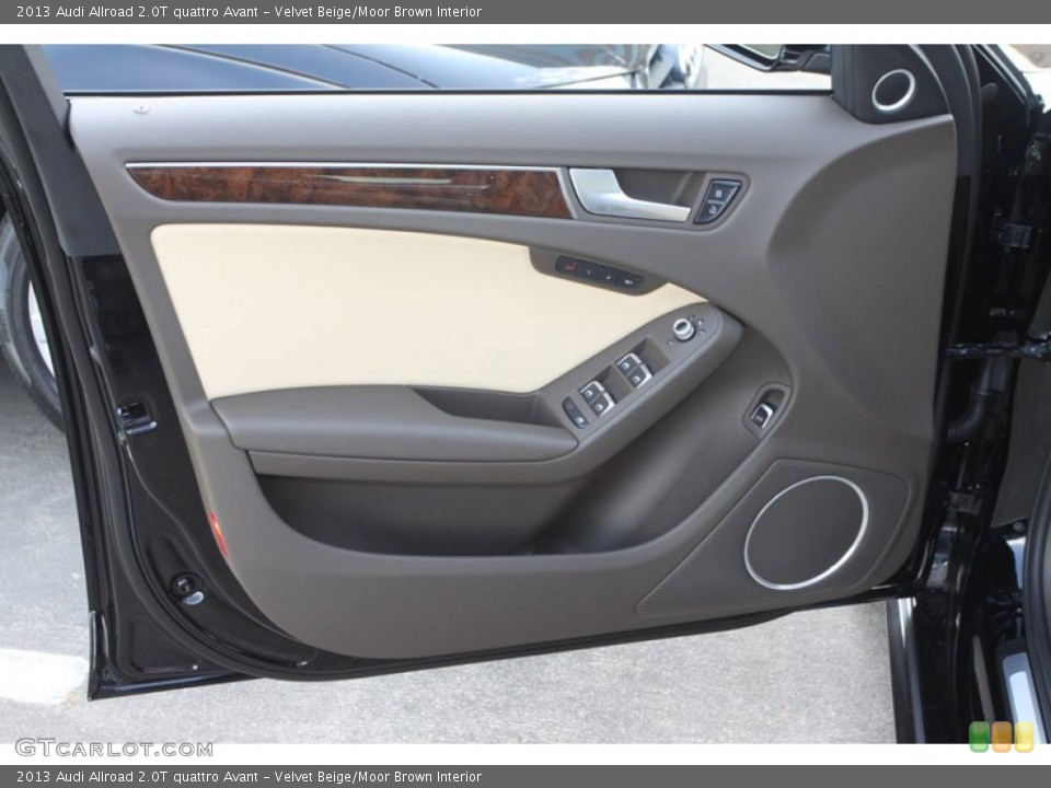 Velvet Beige/Moor Brown Interior Door Panel for the 2013 Audi Allroad 2.0T quattro Avant #68911473