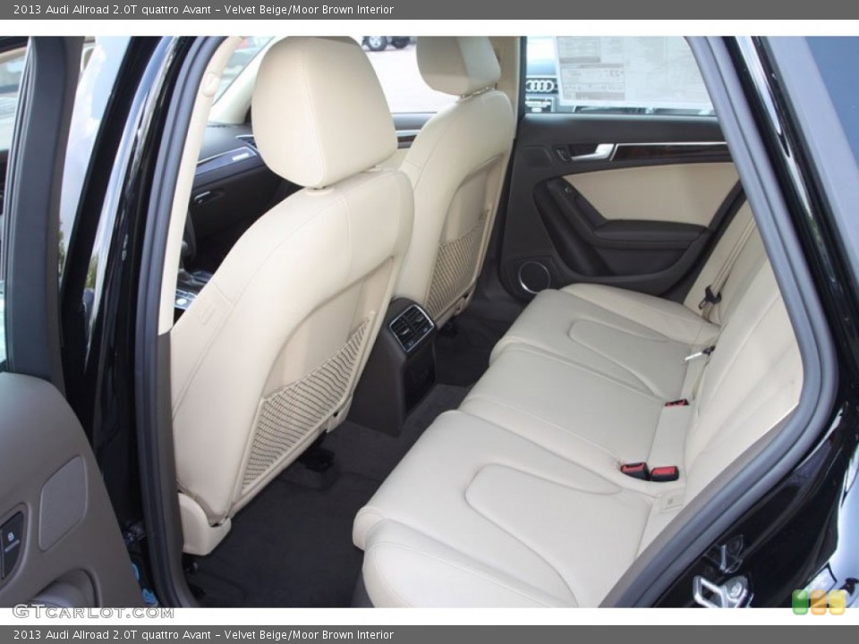 Velvet Beige/Moor Brown Interior Rear Seat for the 2013 Audi Allroad 2.0T quattro Avant #68911500