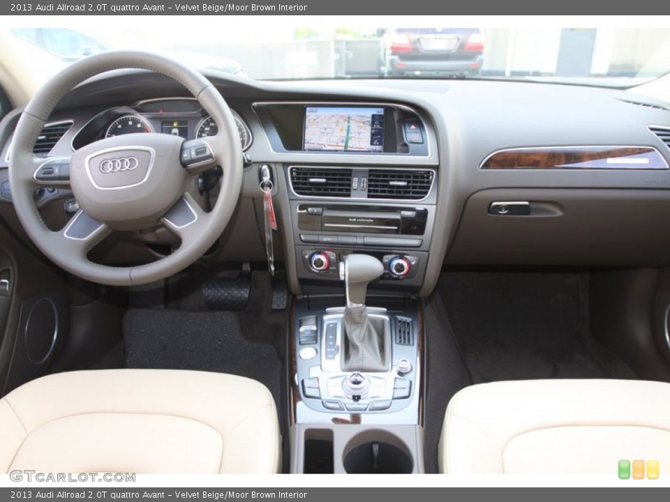 Velvet Beige/Moor Brown Interior Dashboard for the 2013 Audi Allroad 2.0T quattro Avant #68911521