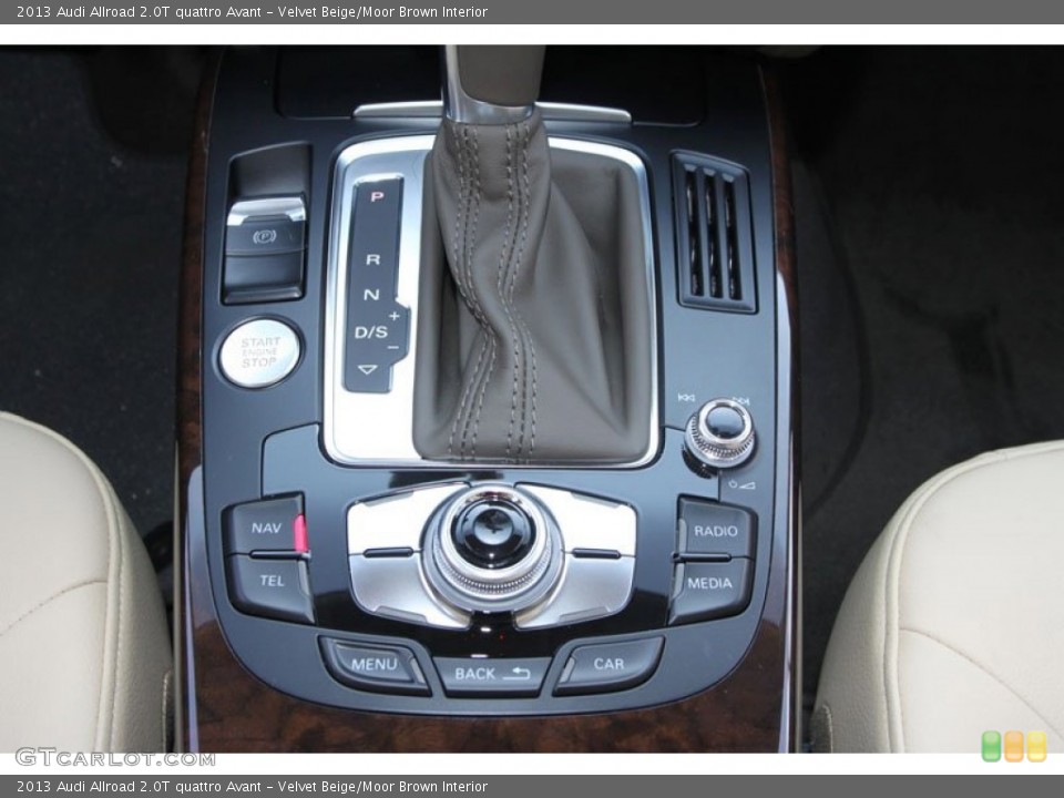 Velvet Beige/Moor Brown Interior Controls for the 2013 Audi Allroad 2.0T quattro Avant #68911545