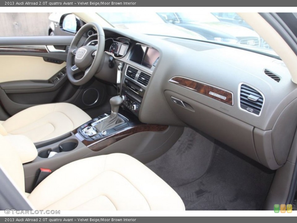 Velvet Beige/Moor Brown Interior Dashboard for the 2013 Audi Allroad 2.0T quattro Avant #68911599