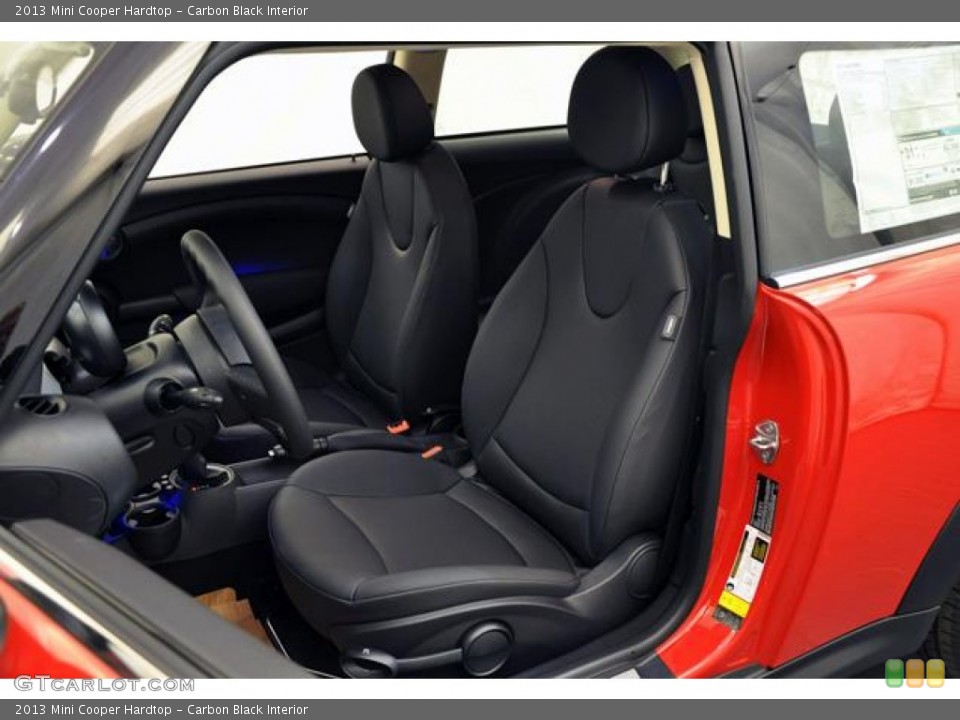 Carbon Black Interior Front Seat for the 2013 Mini Cooper Hardtop #68911905