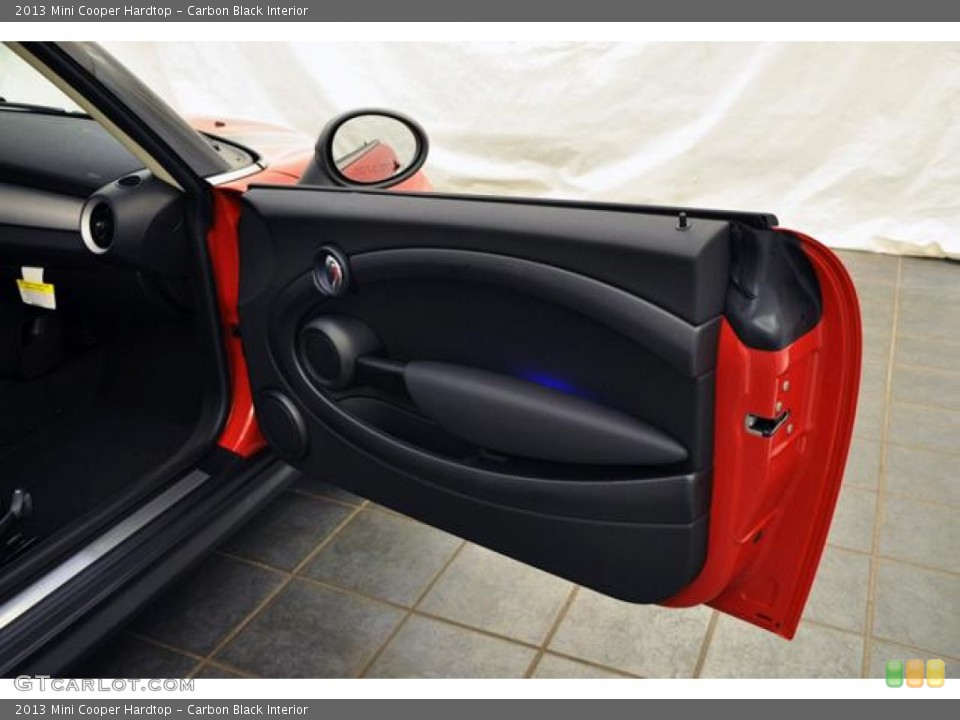 Carbon Black Interior Door Panel for the 2013 Mini Cooper Hardtop #68912013