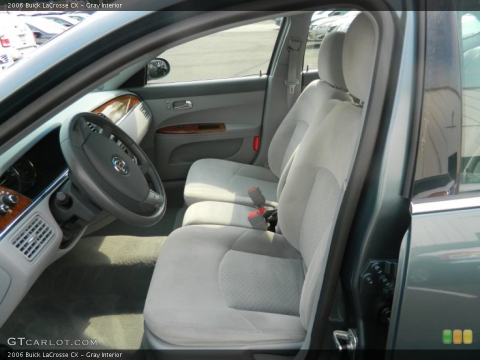 Gray Interior Front Seat for the 2006 Buick LaCrosse CX #68912577