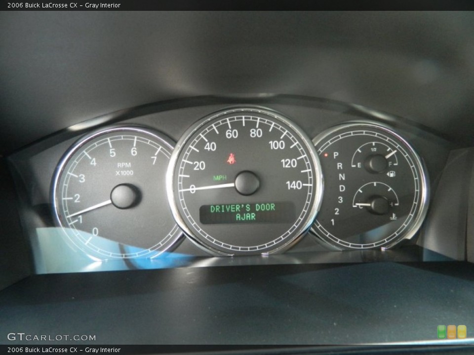 Gray Interior Gauges for the 2006 Buick LaCrosse CX #68912688