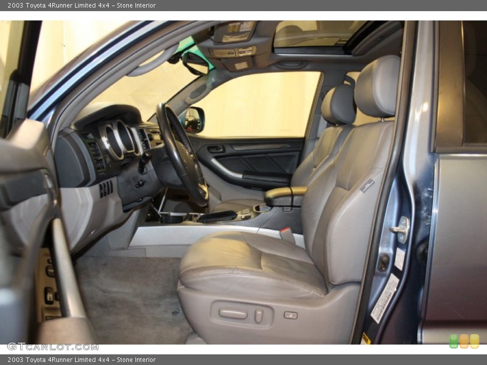 Stone Interior Front Seat for the 2003 Toyota 4Runner Limited 4x4 #68914650