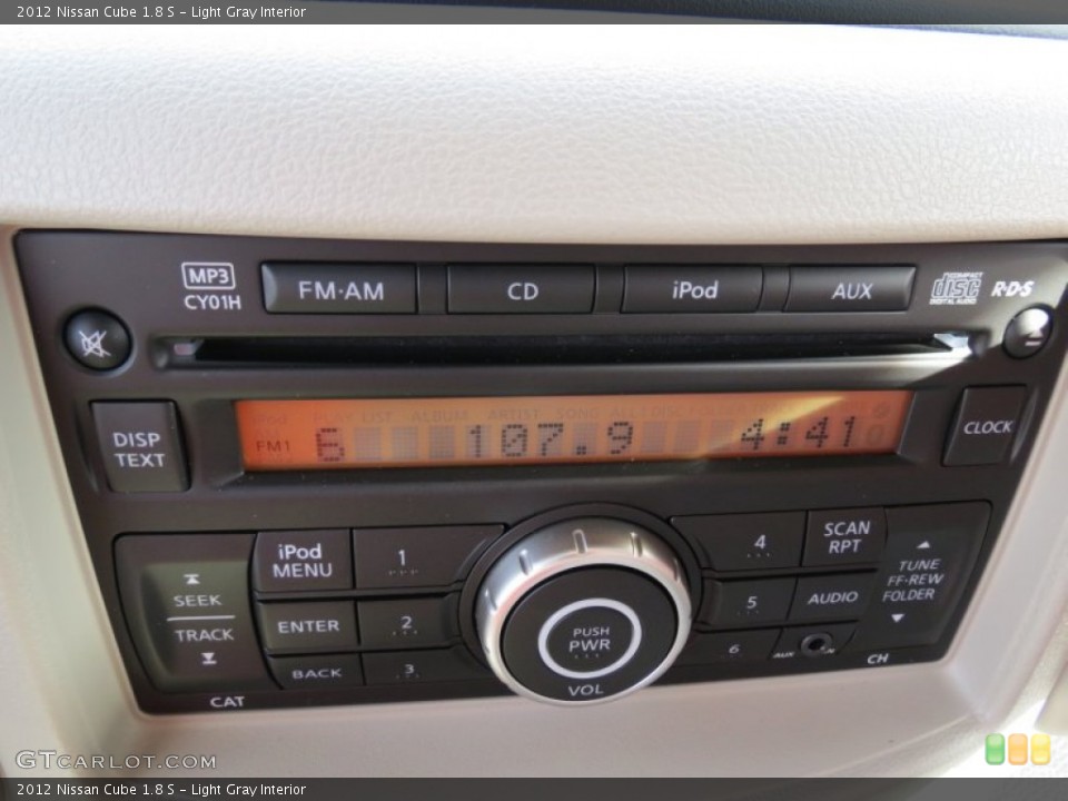 Light Gray Interior Audio System for the 2012 Nissan Cube 1.8 S #68914752