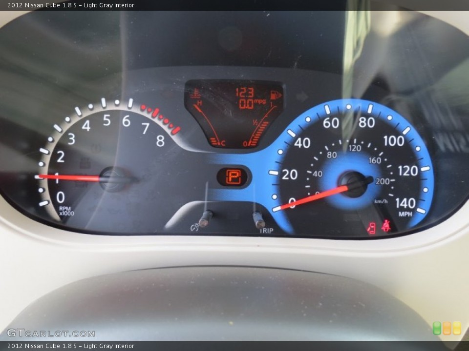 Light Gray Interior Gauges for the 2012 Nissan Cube 1.8 S #68914761