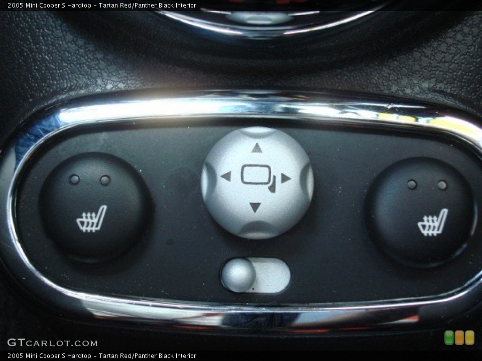 Tartan Red/Panther Black Interior Controls for the 2005 Mini Cooper S Hardtop #68914839