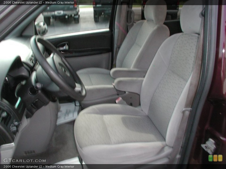 Medium Gray Interior Front Seat for the 2006 Chevrolet Uplander LS #68916069