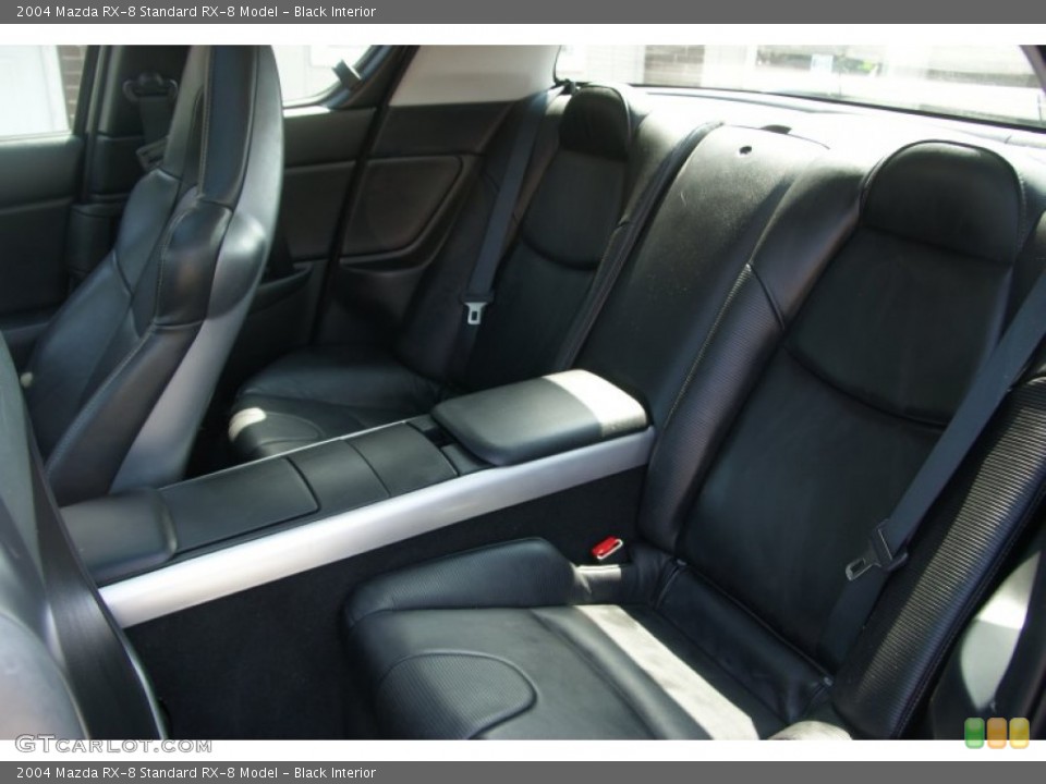 Black Interior Rear Seat for the 2004 Mazda RX-8  #68918154