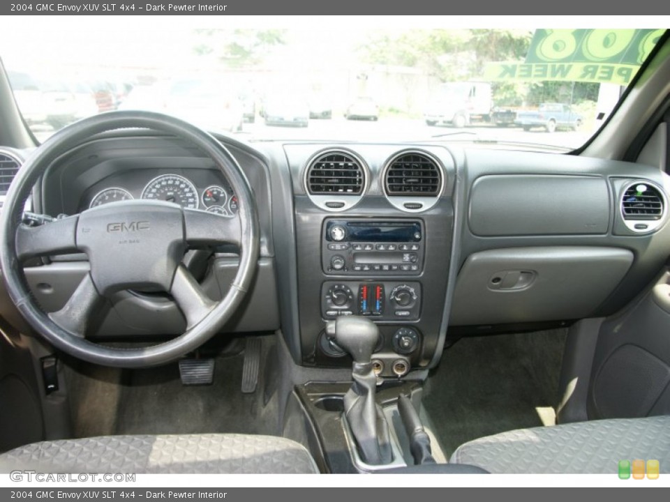 Dark Pewter Interior Dashboard for the 2004 GMC Envoy XUV SLT 4x4 #68918751