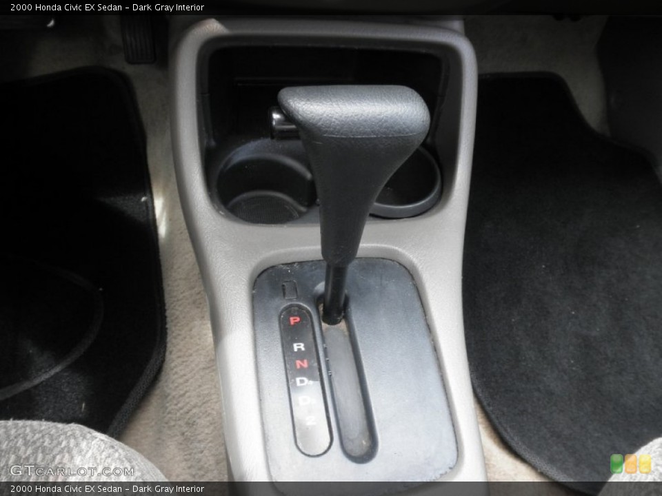 Dark Gray Interior Transmission for the 2000 Honda Civic EX Sedan #68919039