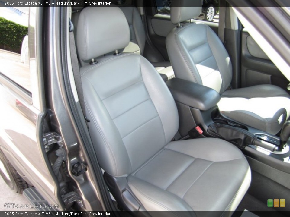 Medium/Dark Flint Grey Interior Front Seat for the 2005 Ford Escape XLT V6 #68920206