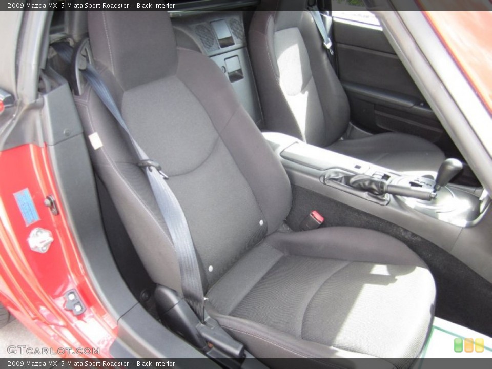 Black Interior Photo for the 2009 Mazda MX-5 Miata Sport Roadster #68920485