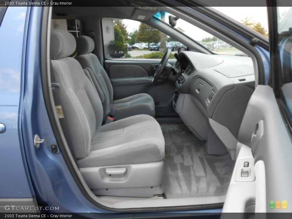 Gray Interior Photo for the 2003 Toyota Sienna CE #68920893