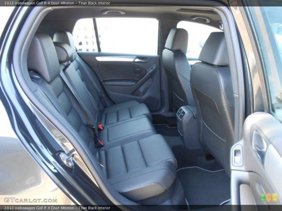 Titan Black Interior Photo for the 2013 Volkswagen Golf R 4 Door 4Motion #68921769