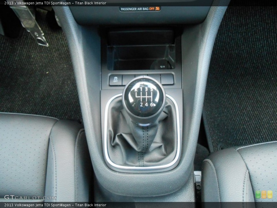 Titan Black Interior Transmission for the 2013 Volkswagen Jetta TDI SportWagen #68922231