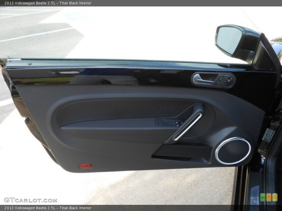 Titan Black Interior Door Panel for the 2013 Volkswagen Beetle 2.5L #68922384