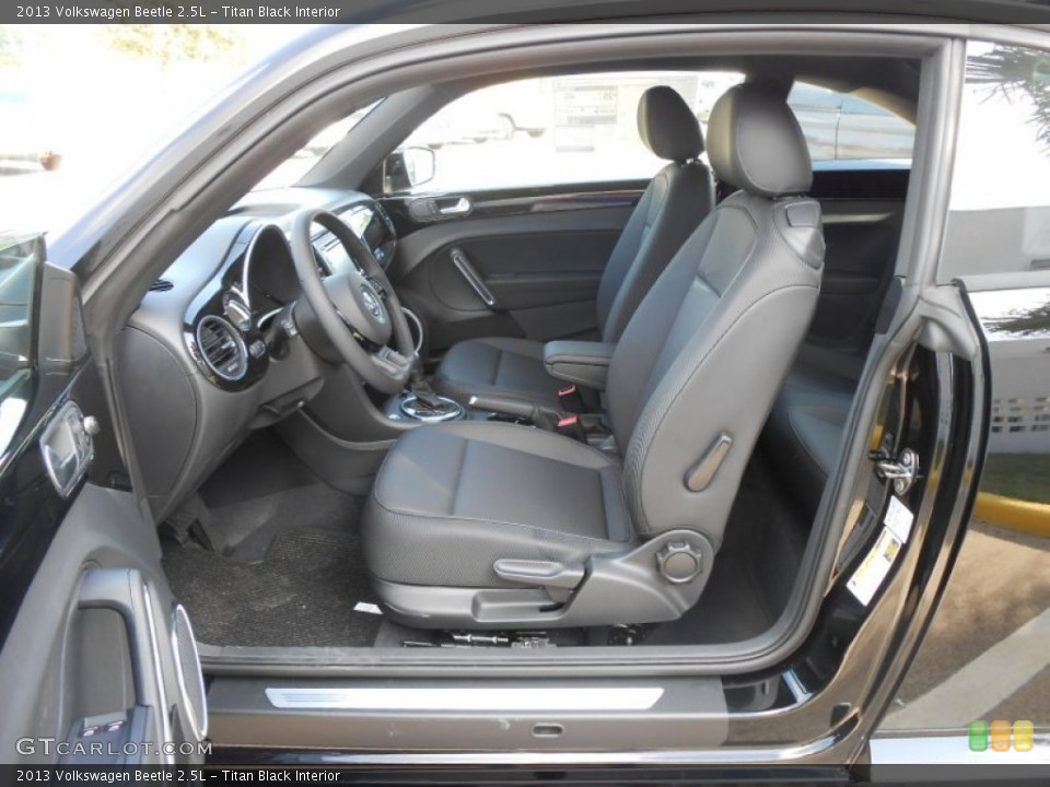 Titan Black Interior Prime Interior for the 2013 Volkswagen Beetle 2.5L #68922393