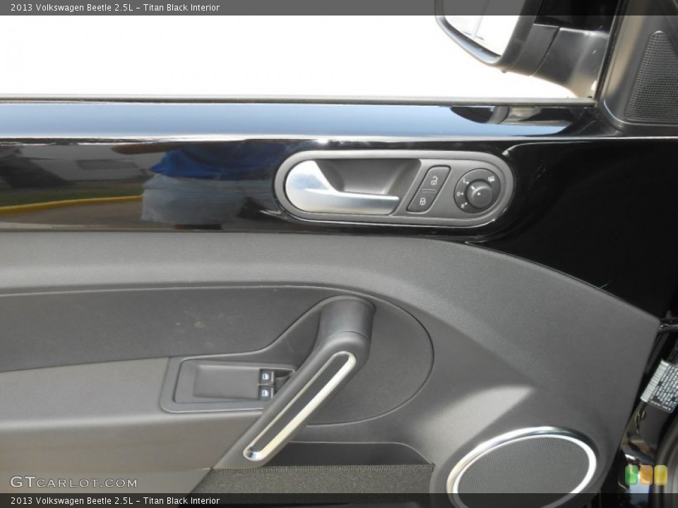 Titan Black Interior Controls for the 2013 Volkswagen Beetle 2.5L #68922492