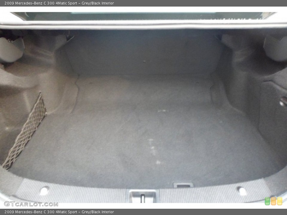 Grey/Black Interior Trunk for the 2009 Mercedes-Benz C 300 4Matic Sport #68925014