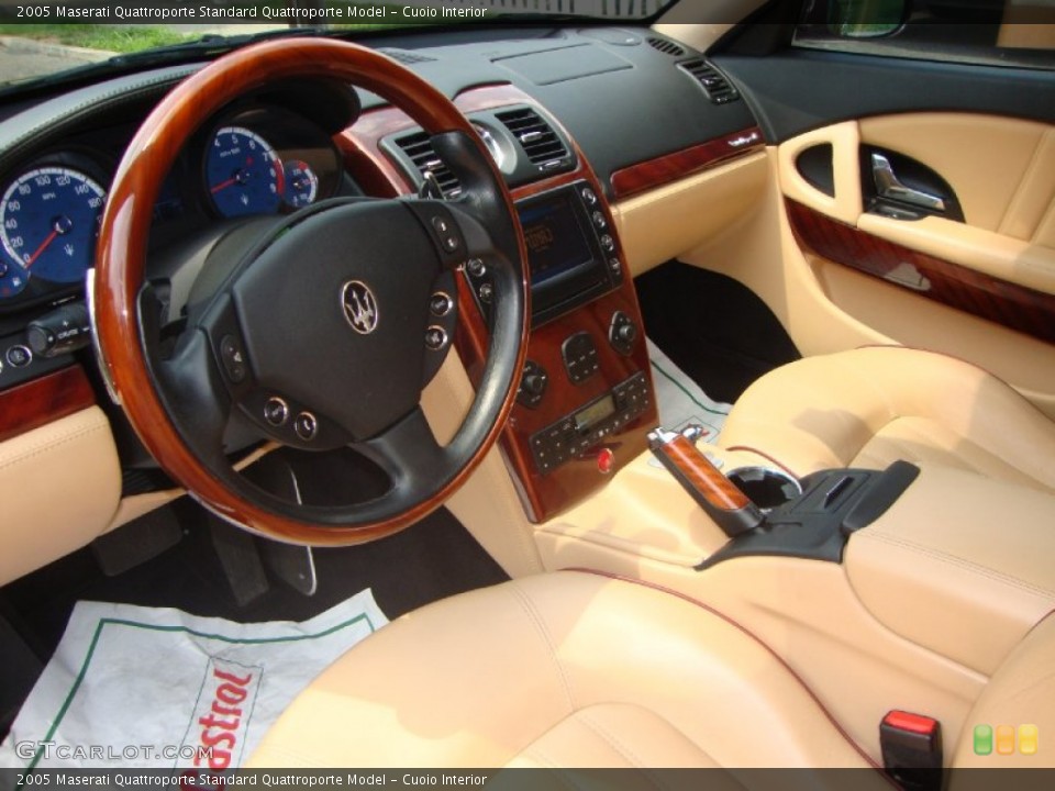 Cuoio 2005 Maserati Quattroporte Interiors