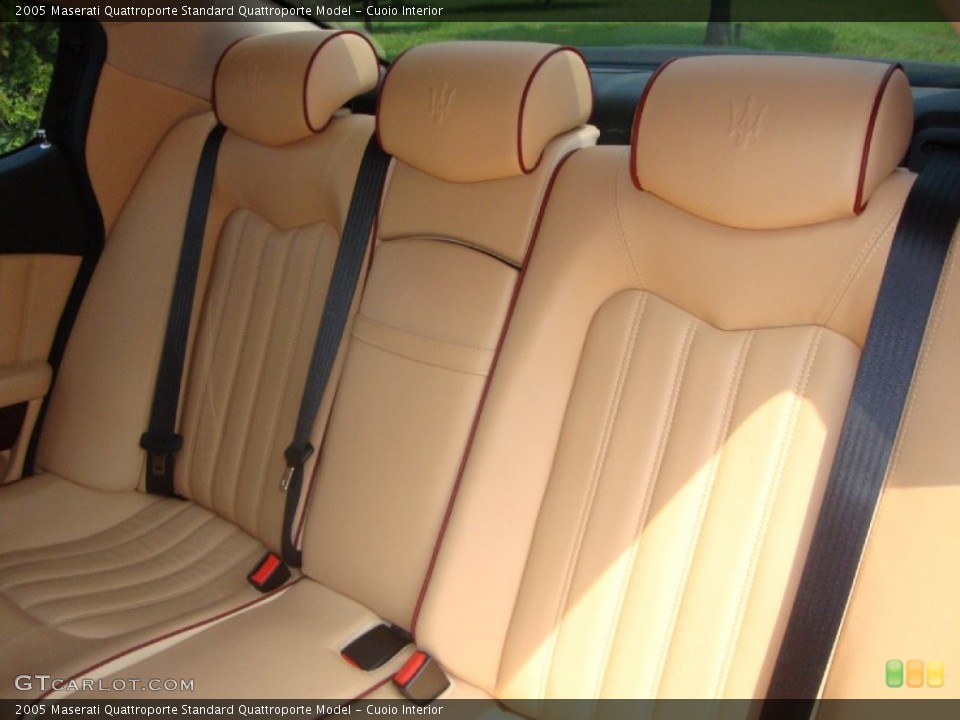 Cuoio Interior Rear Seat for the 2005 Maserati Quattroporte  #68925366