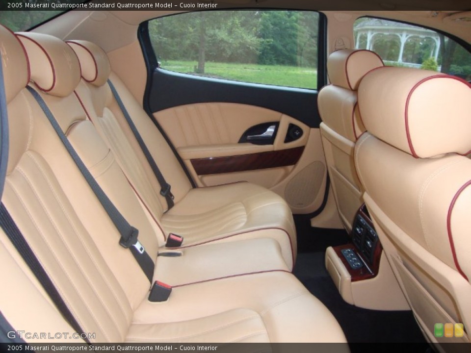 Cuoio Interior Rear Seat for the 2005 Maserati Quattroporte  #68925414