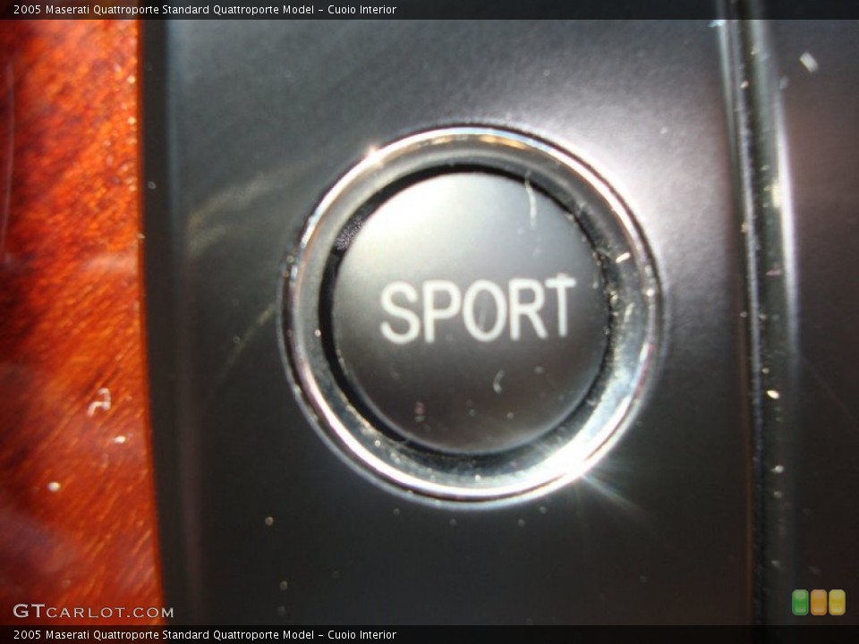 Cuoio Interior Controls for the 2005 Maserati Quattroporte  #68925561