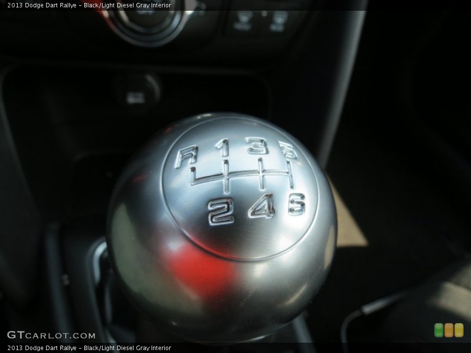Black/Light Diesel Gray Interior Transmission for the 2013 Dodge Dart Rallye #68929962